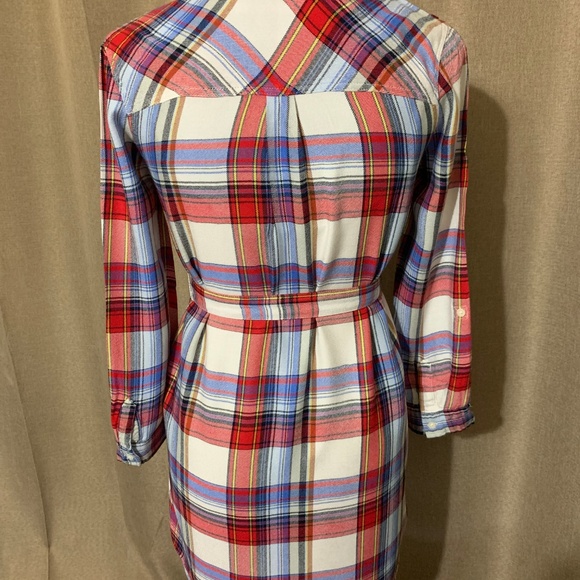GAP PLAID SHIRTDRESS - Picture 3 of 5